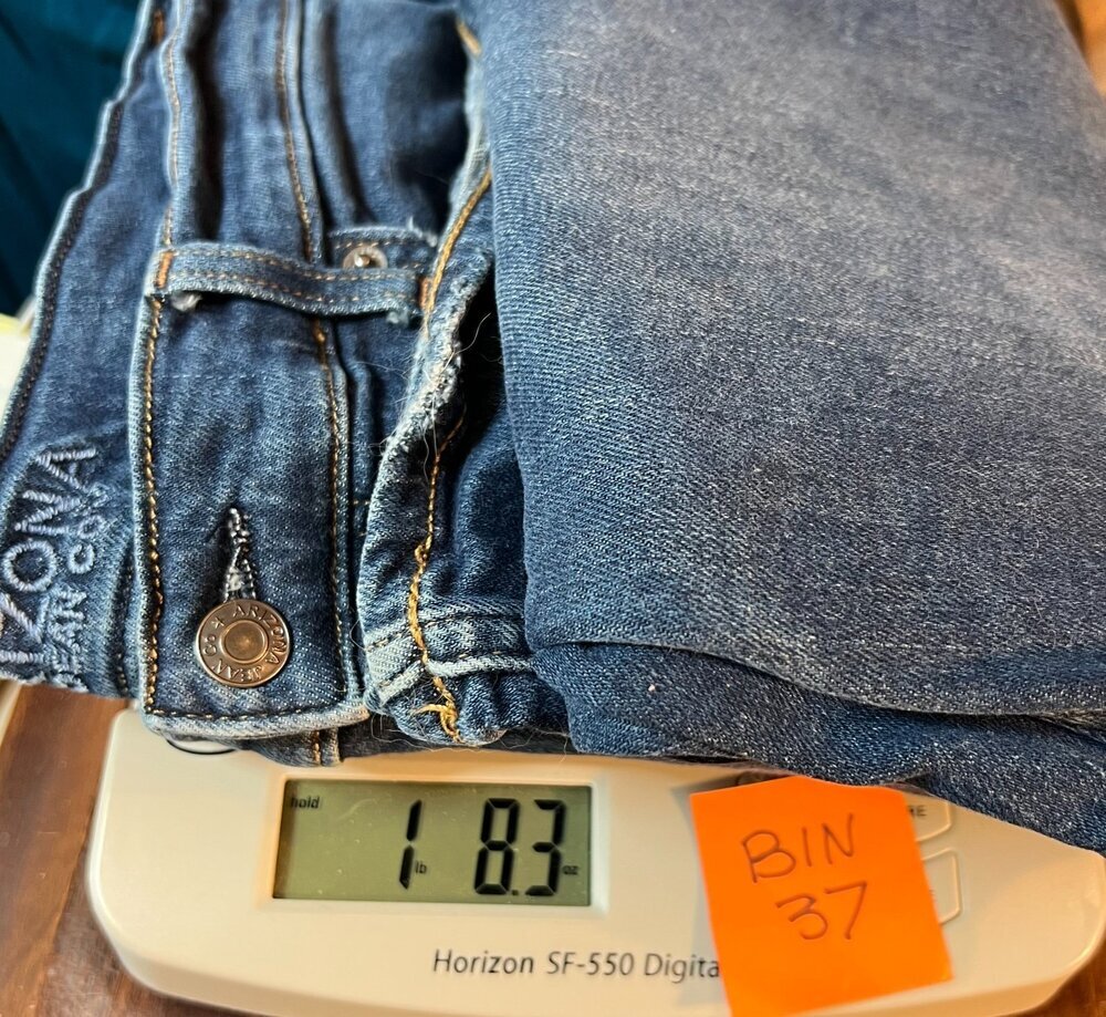 Arizona Jeans Co Jeans Womens Size 13 High Rise Vintage 70's Flare Leg - Picture 15 of 15